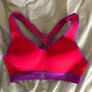 NWOT Adidas Sports Bra High Impact